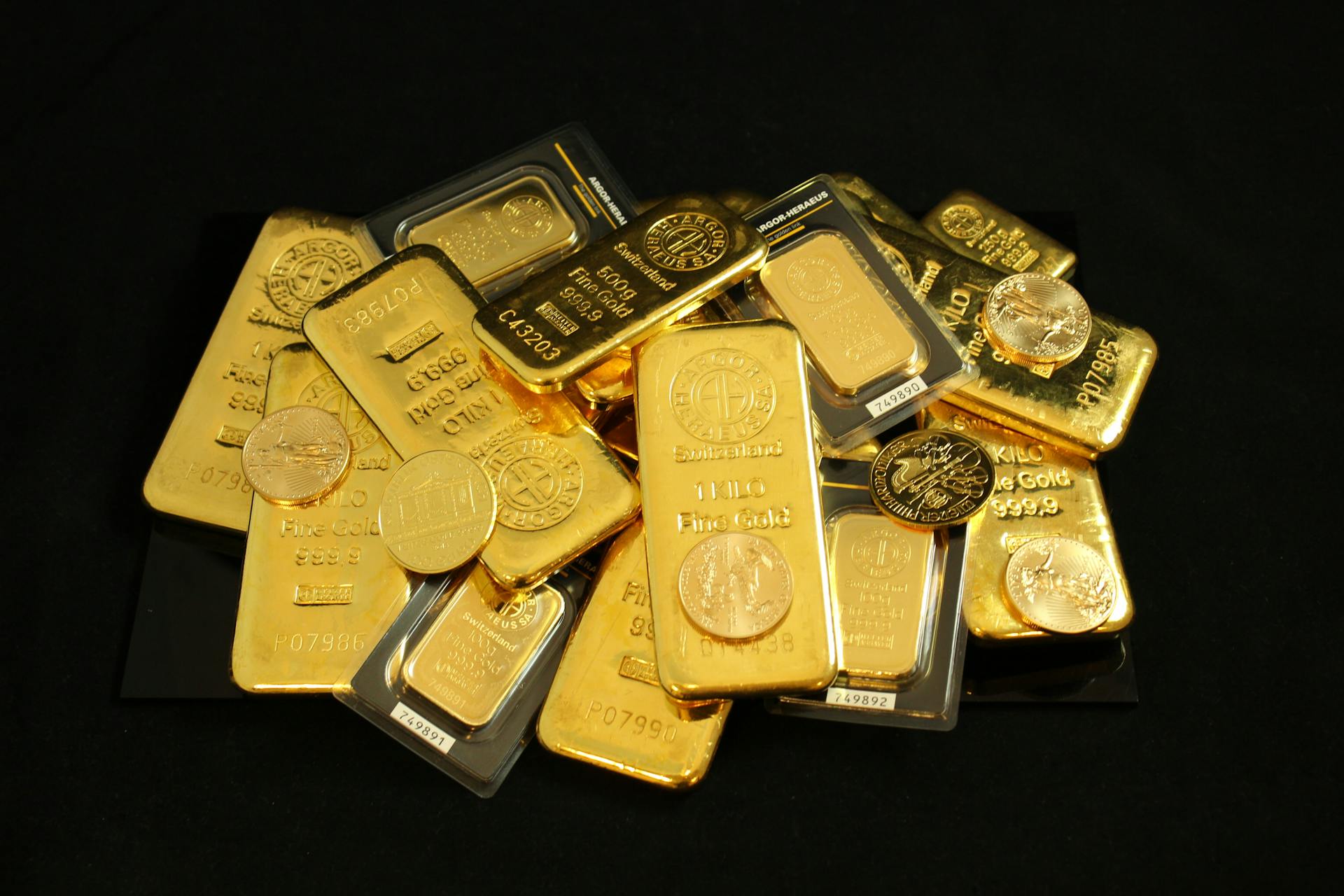 baisse de l'or