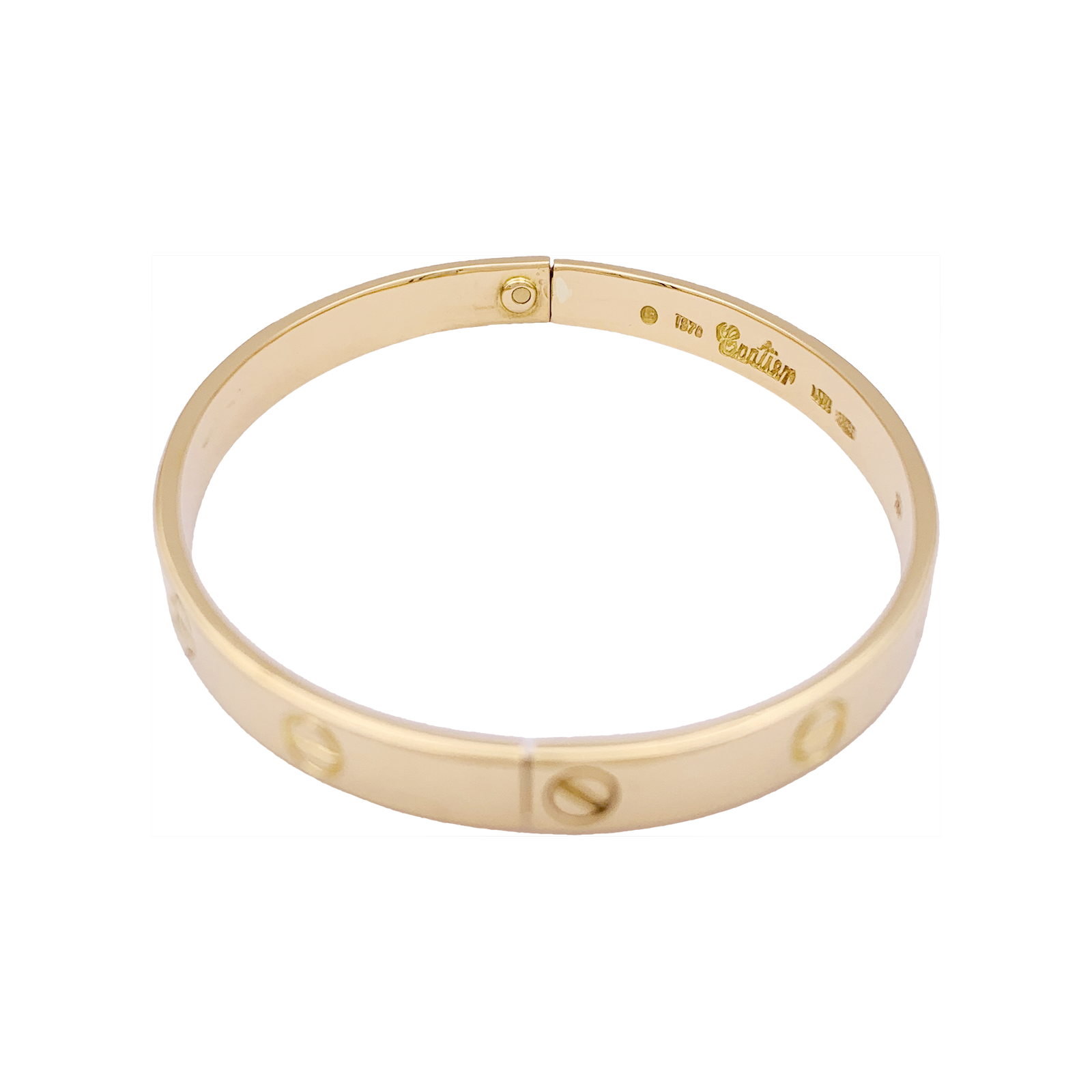 Bracelet CARTIER LOVE, or jaune. 4