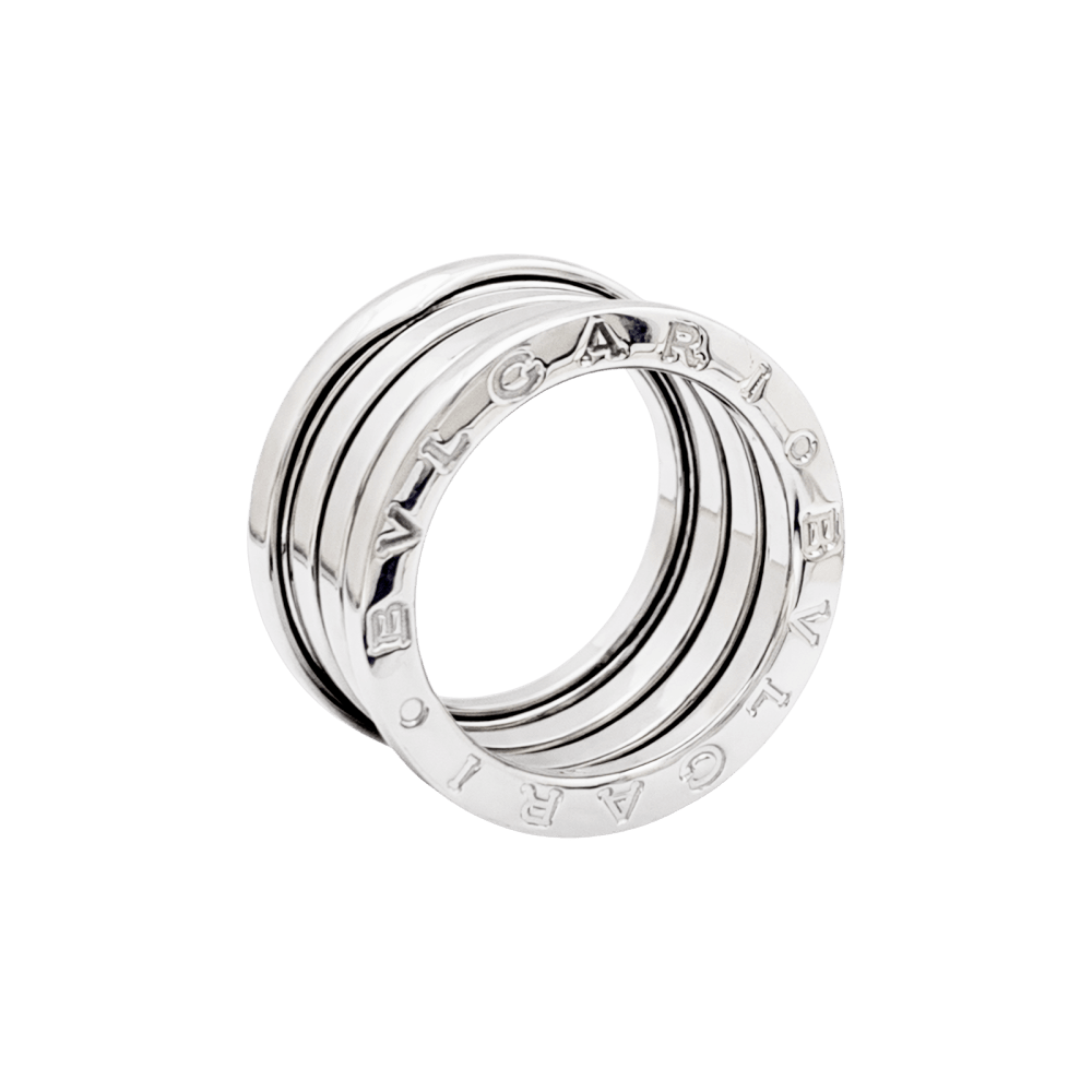 Bague Bulgari, "B.Zero1", or blanc. 3