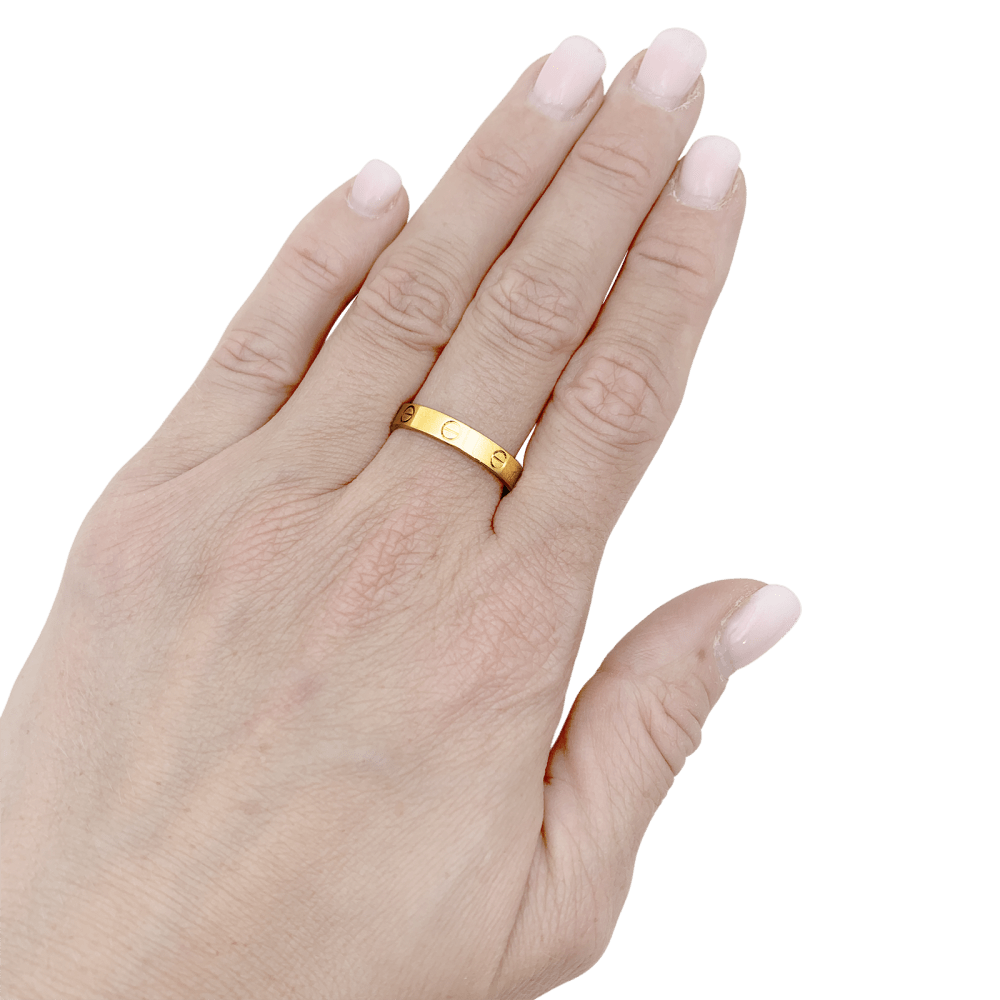 Bague Cartier, "Love", or jaune. 5