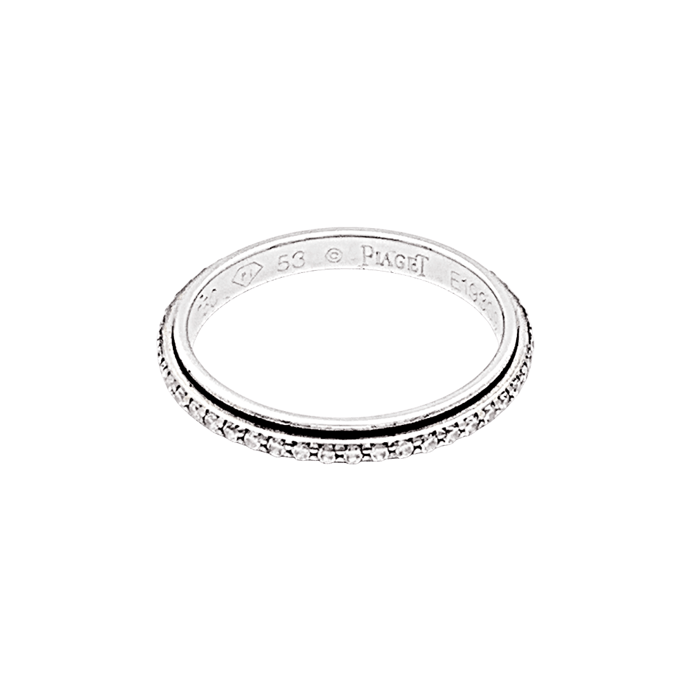 Bague Piaget "Possession" or blanc, diamants. 3