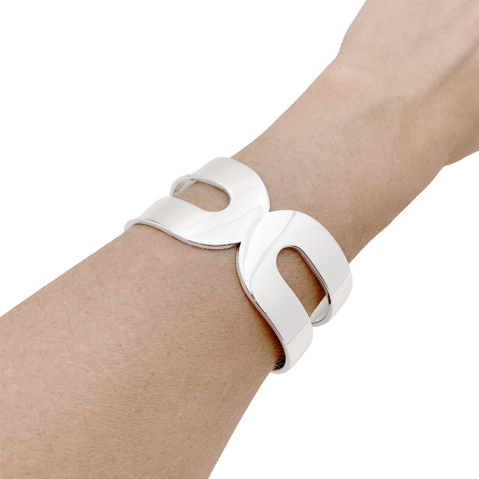 Bracelet Dinh Van, "Maillon XL", argent. 6