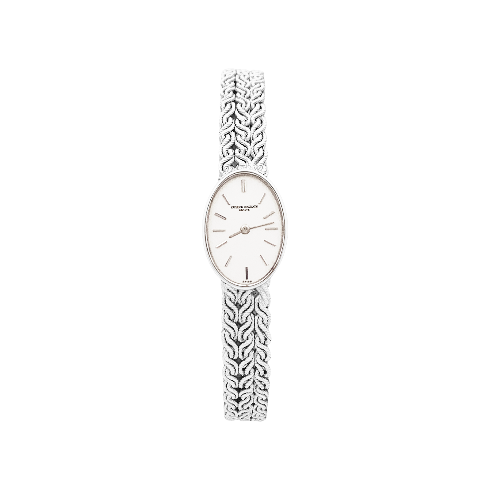 Vacheron Constantin watch, white gold.