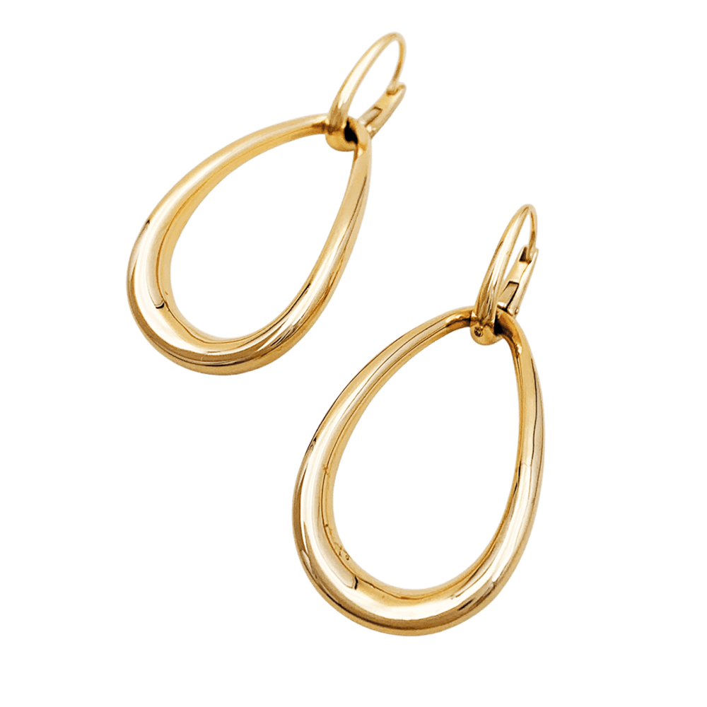 Boucles d'oreilles Pomellato, "Fantina", or rose. 3