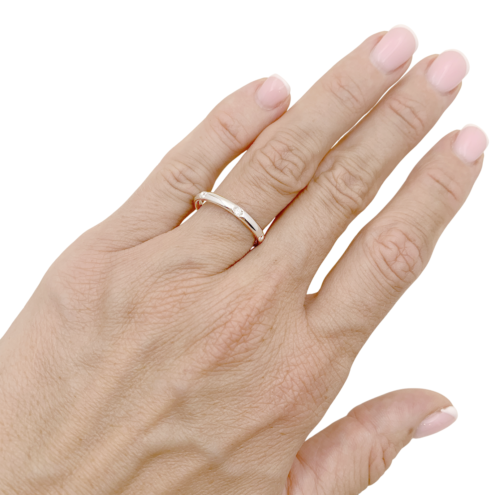 Bague Pomellato, "Lucciole", or blanc naturel, diamants. 4