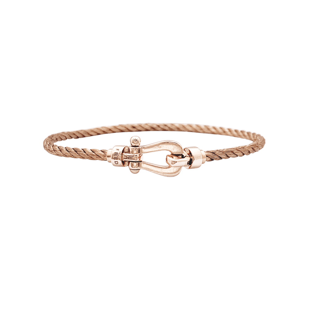 Bracelet Fred, "Force 10", or rose. 1