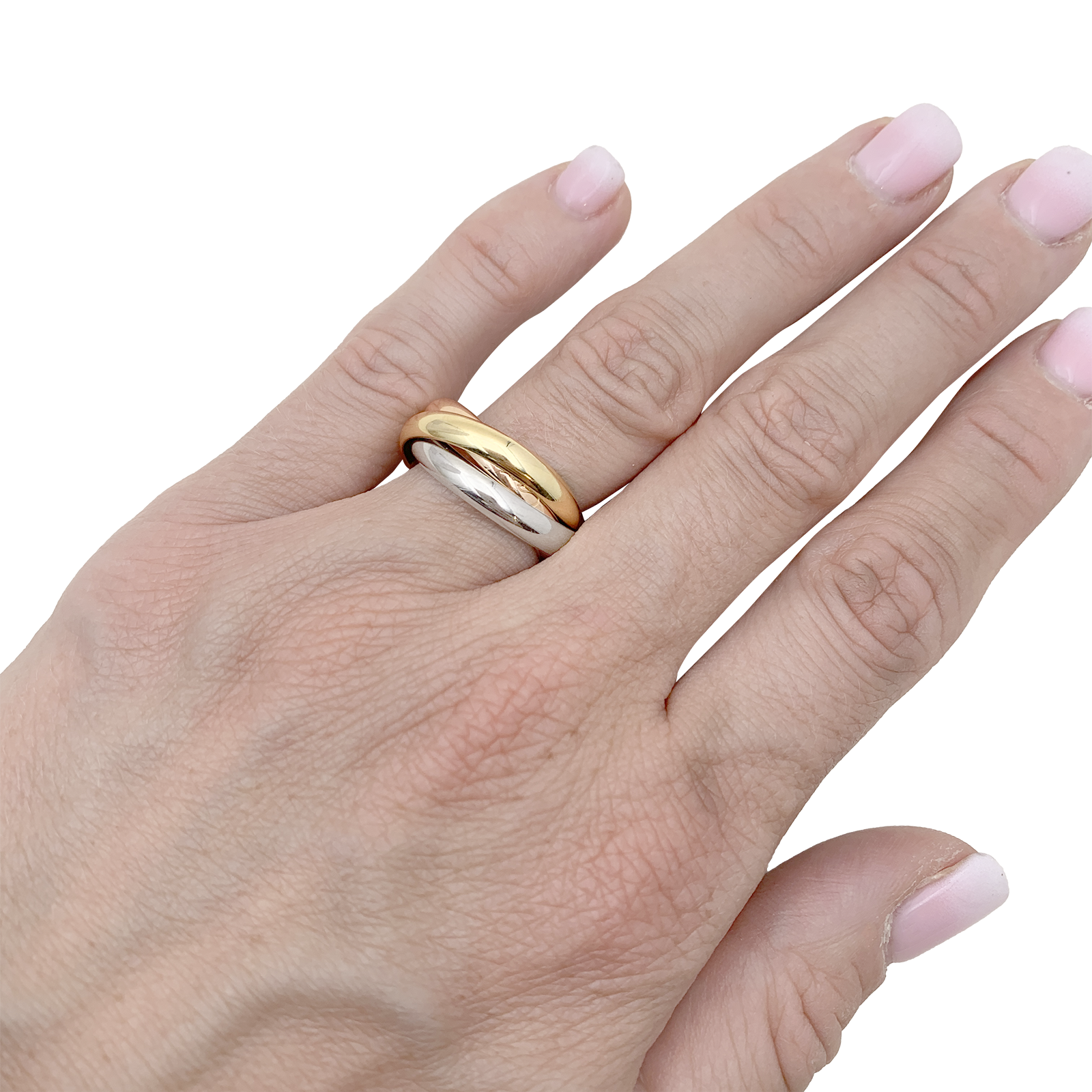 Bague Cartier, "Trinity Classique", 3 ors. 6