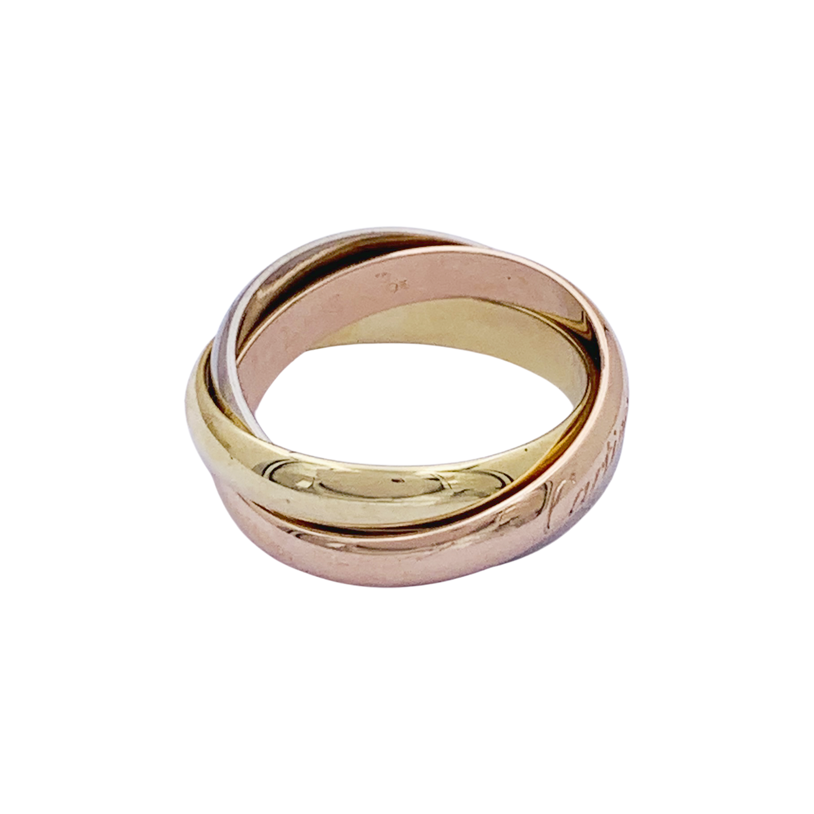 Bague Cartier, "Trinity Classique", 3 ors. 4