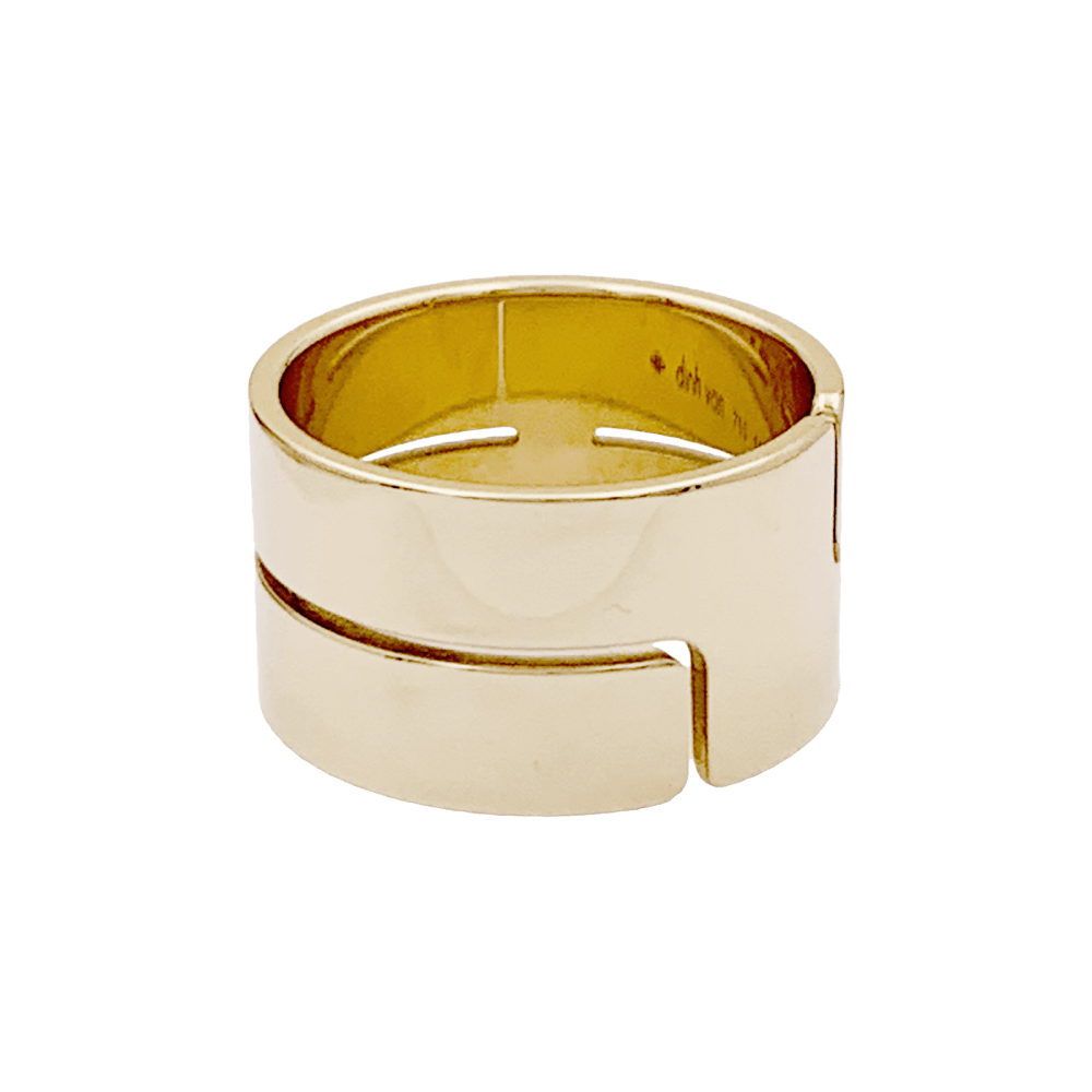Bague Dinh Van, "Seventies", or jaune. 2