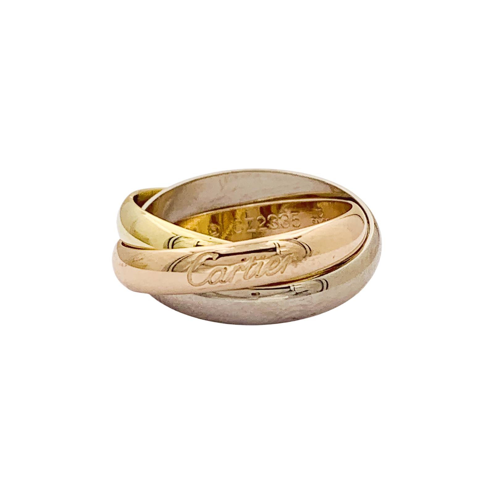 Bague Cartier, "Trinity Classique", 3 ors. 1