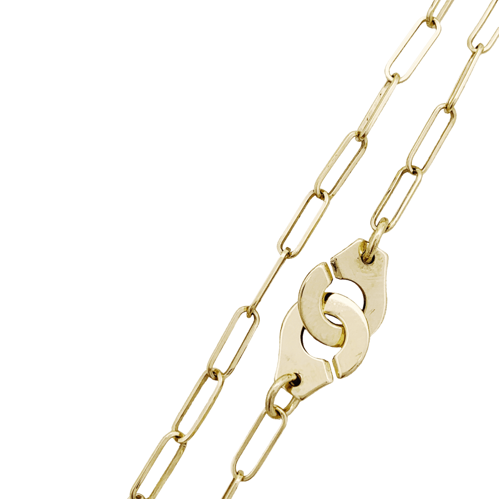 Bracelet Dinh Van, "Menottes", or jaune. 3