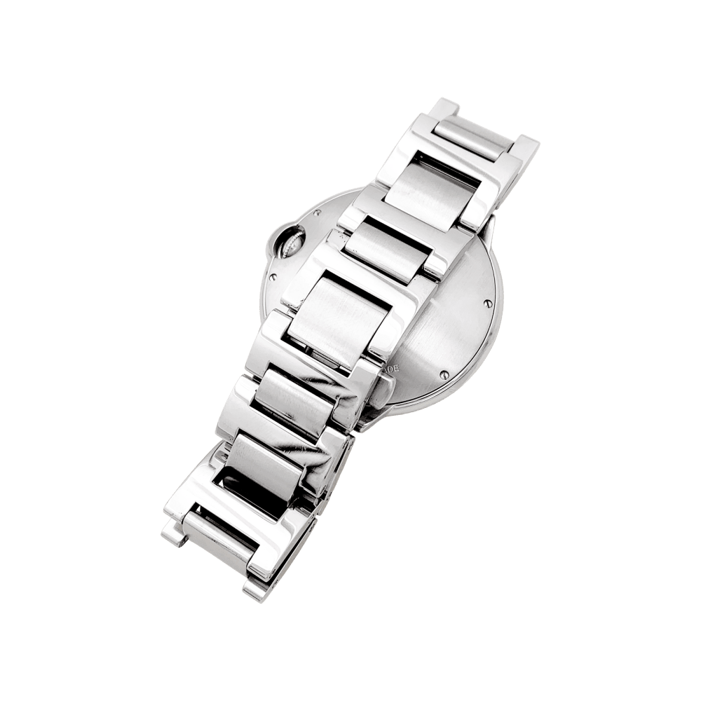 Montre Cartier, "Ballon Bleu", acier. 6