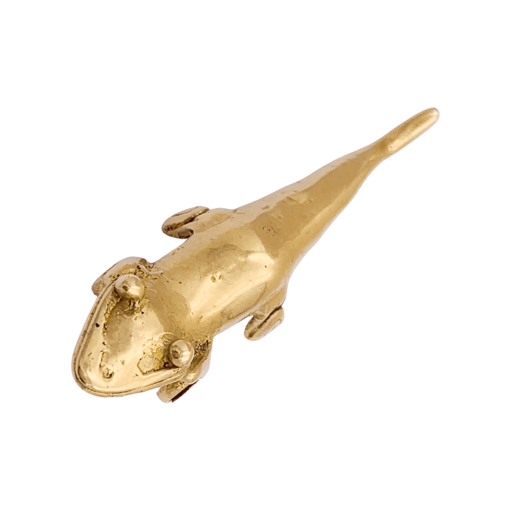 Broche, «Lézard », or jaune. 5