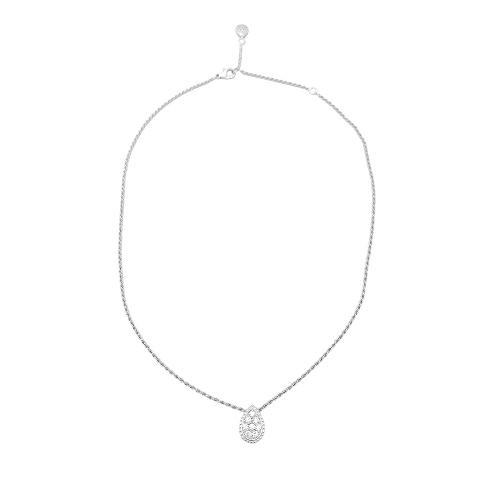 Collier BOUCHERON, Serpent Bohème, or blanc et diamants. 3