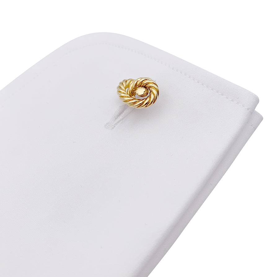 Boutons de manchette Hermès "Noeuds". 2
