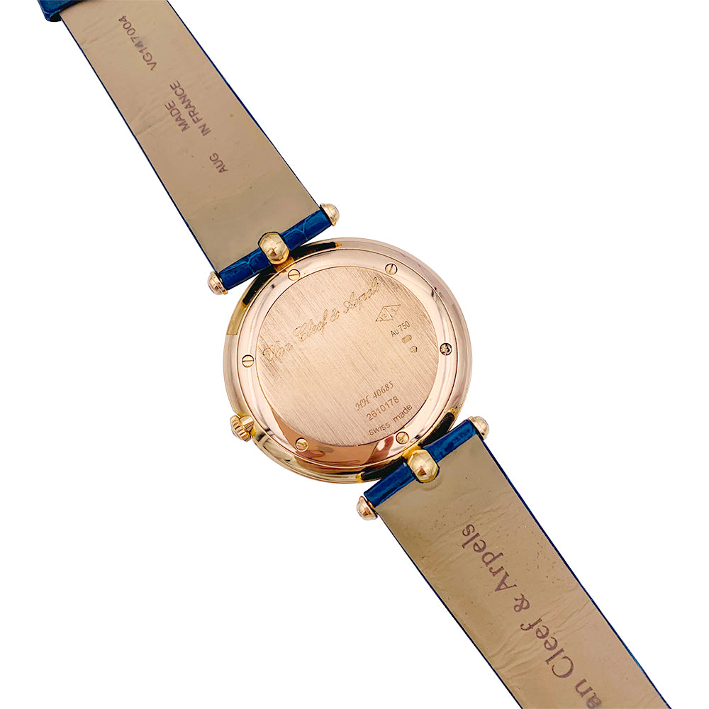 Montre Van Cleef & Arpels, "Pierre Arpels", or rose et diamants. 3