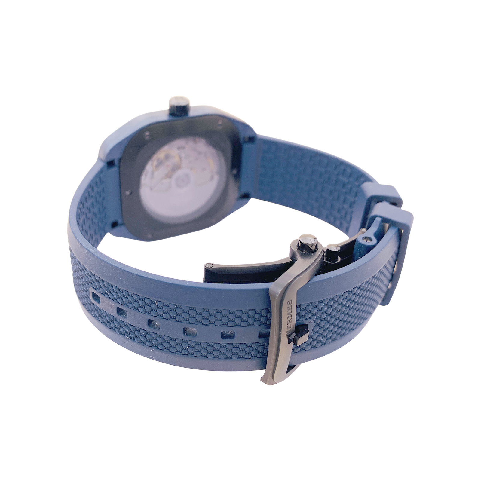 Montre Hermès, "H08", titane, caoutchouc. 3