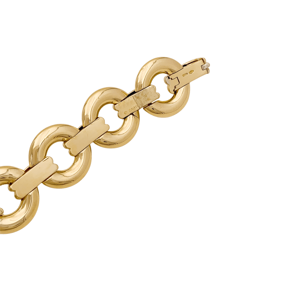 Bracelet Cartier, "Liens croisés Trinity", 3 ors. 3