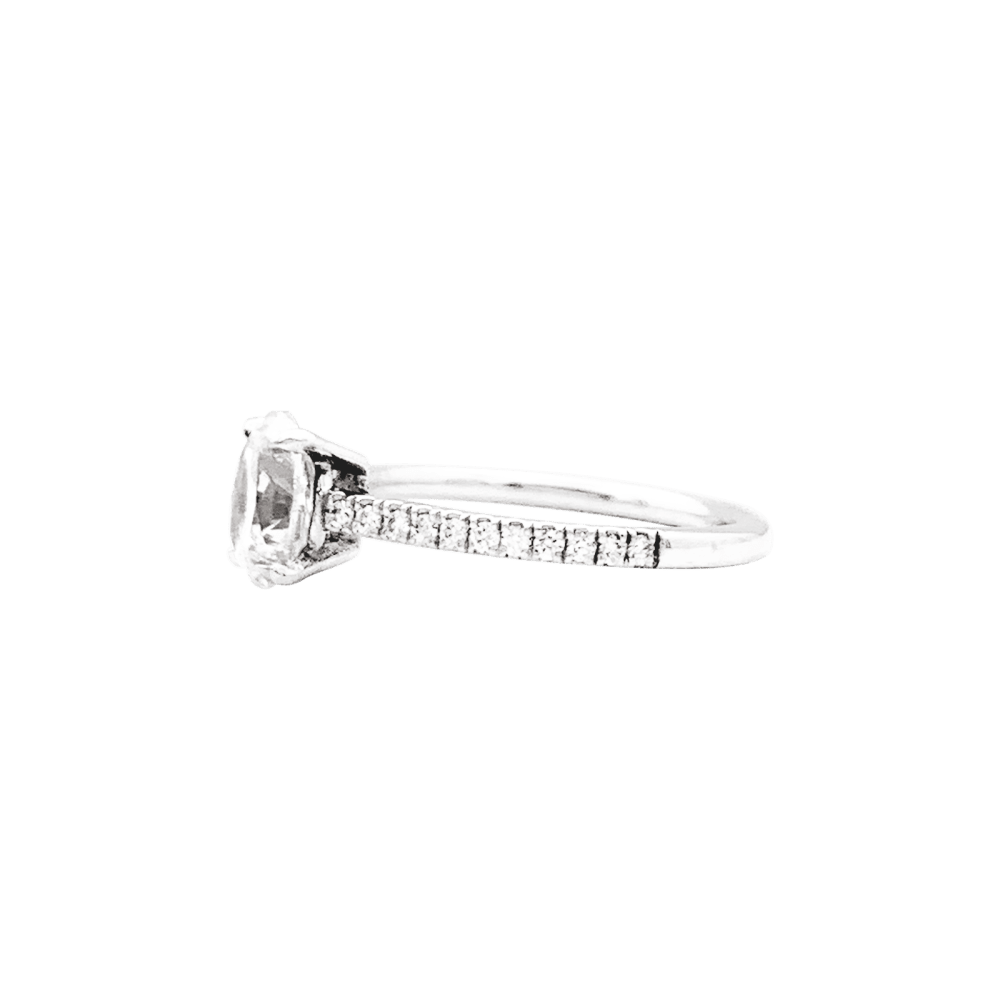 Bague diamant ovale, 1ct. 3
