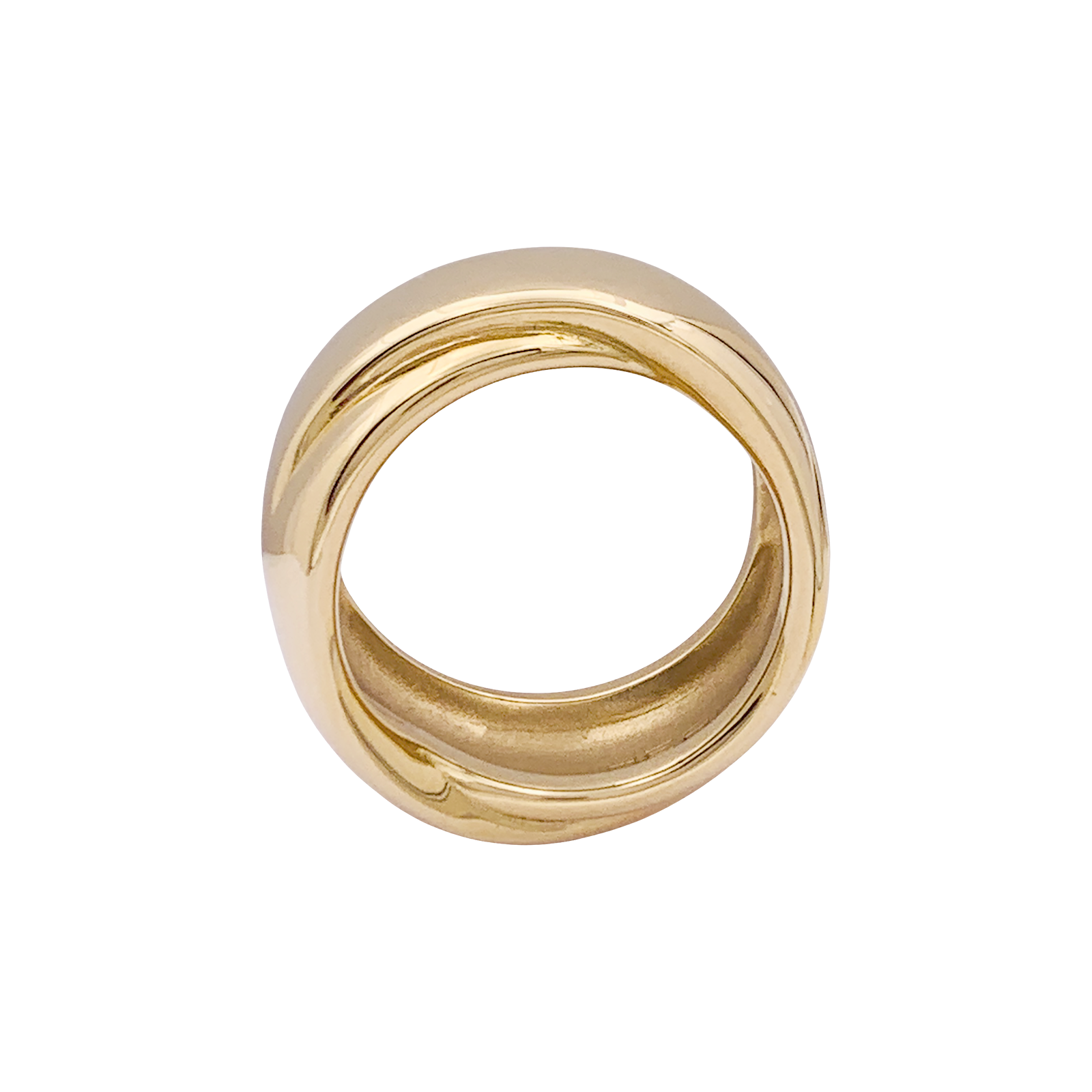 Bague Hermès "Volte", or jaune. 3