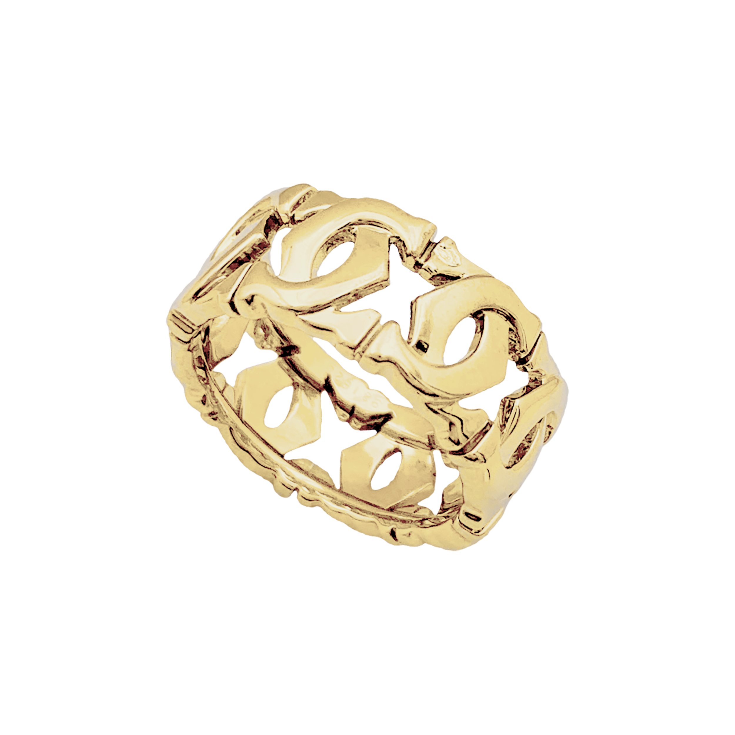 Bague Cartier, "C de Cartier", or jaune. 2