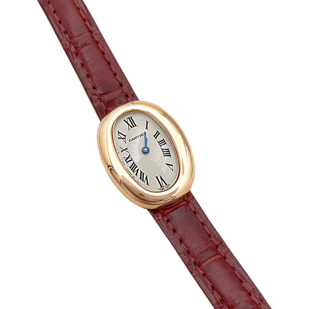 Montre Cartier, "Mini Baignoire", or jaune. 3