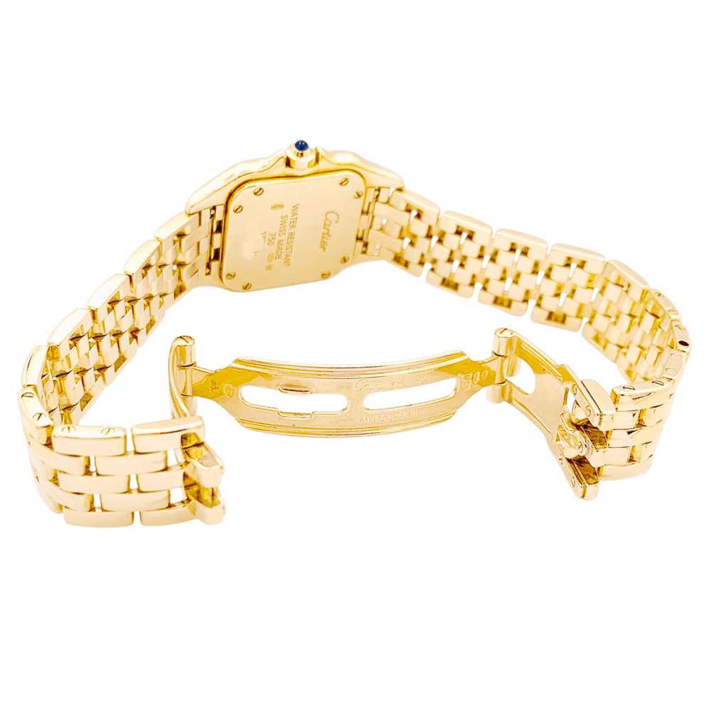 Montre Cartier, "Panthère", or jaune. 6