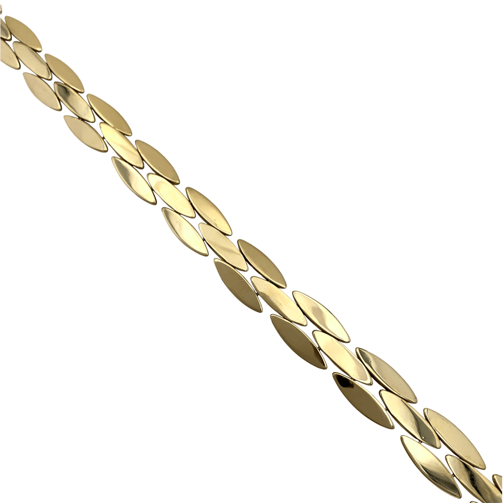 Collier Cartier, "Gentiane", or jaune. 5