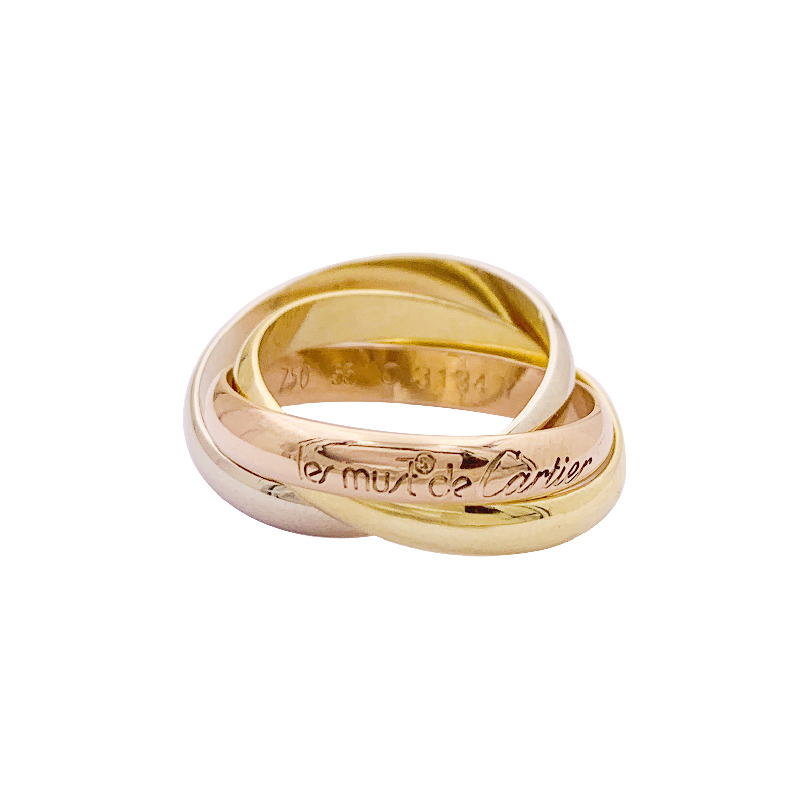 Bague CARTIER Trinity Must, trois ors. 3