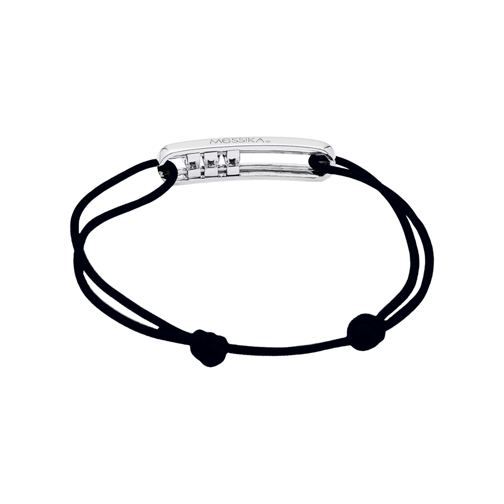 Bracelet Messika, "Messika Care(s)", or blanc et diamants. 4