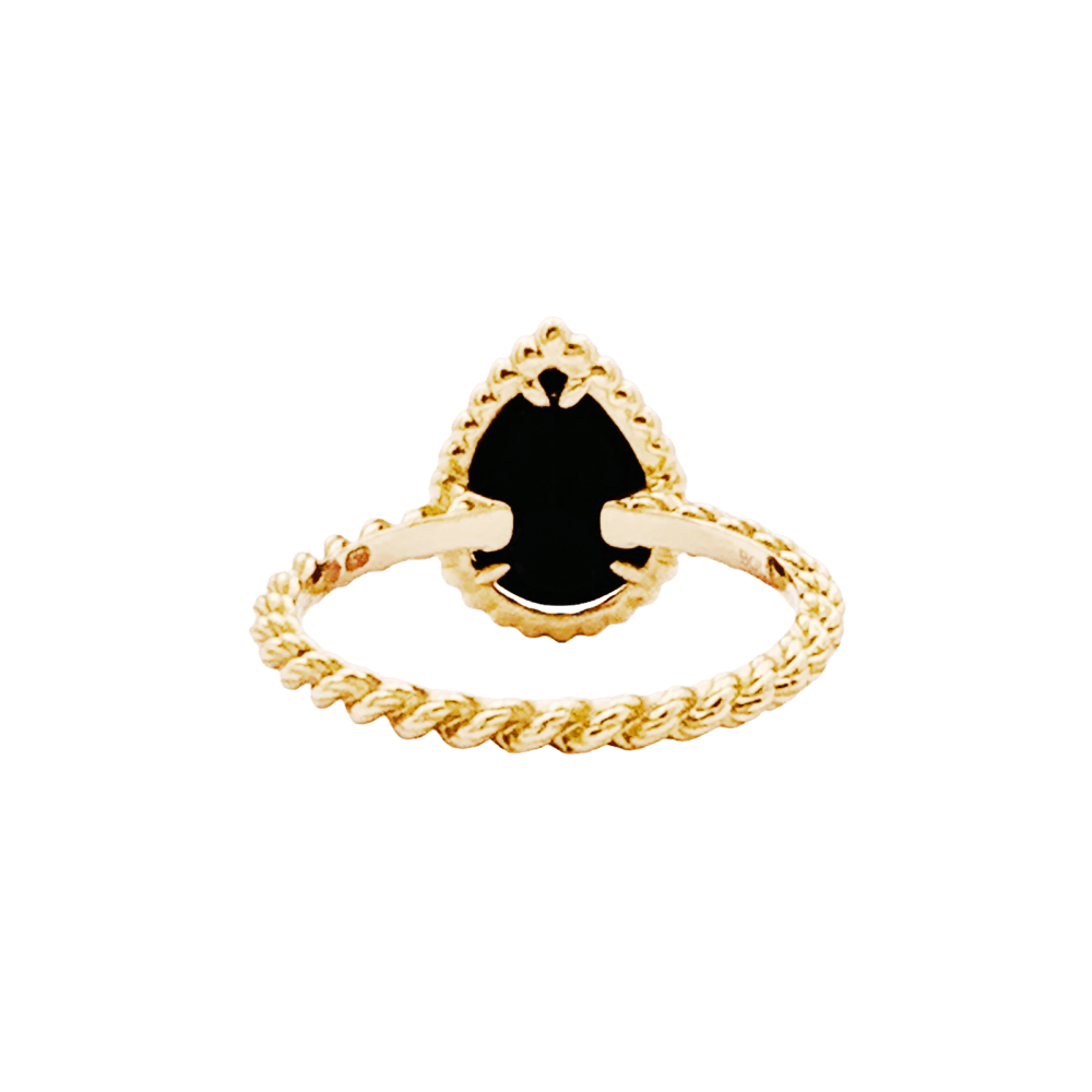 Bague BOUCHERON "Serpent Bohème", or jaune, onyx. 4