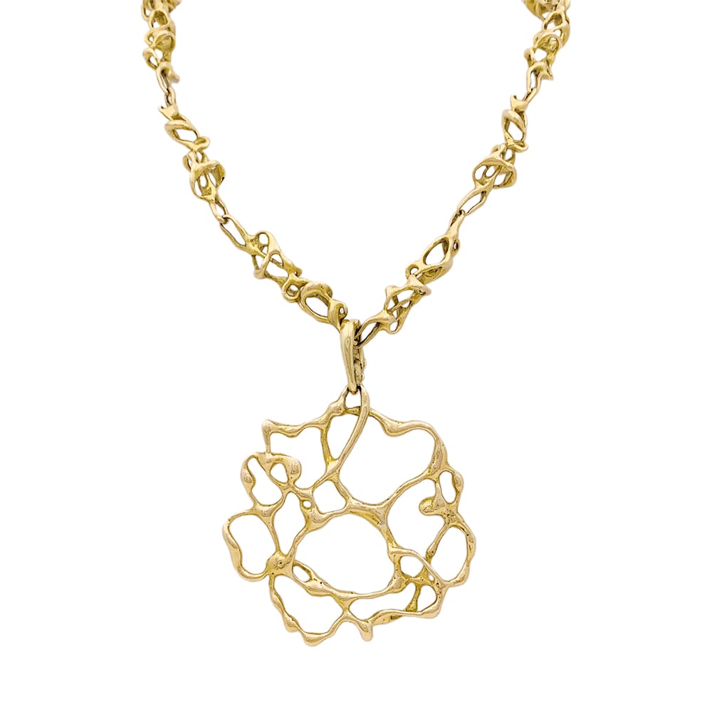 Sautoir Mellerio vintage or jaune. 6