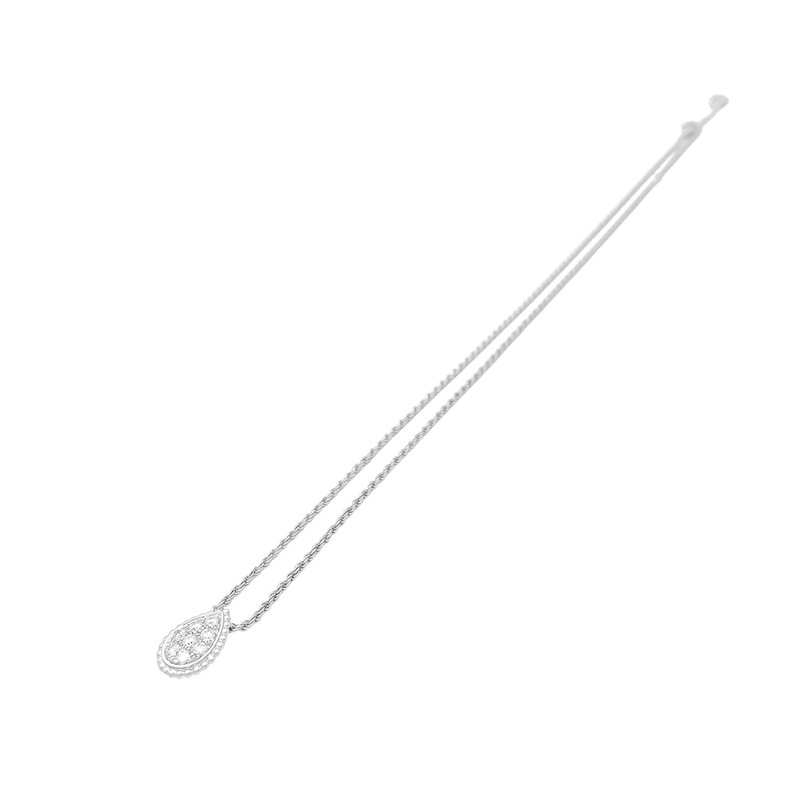 Collier BOUCHERON, Serpent Bohème, or blanc et diamants. 2