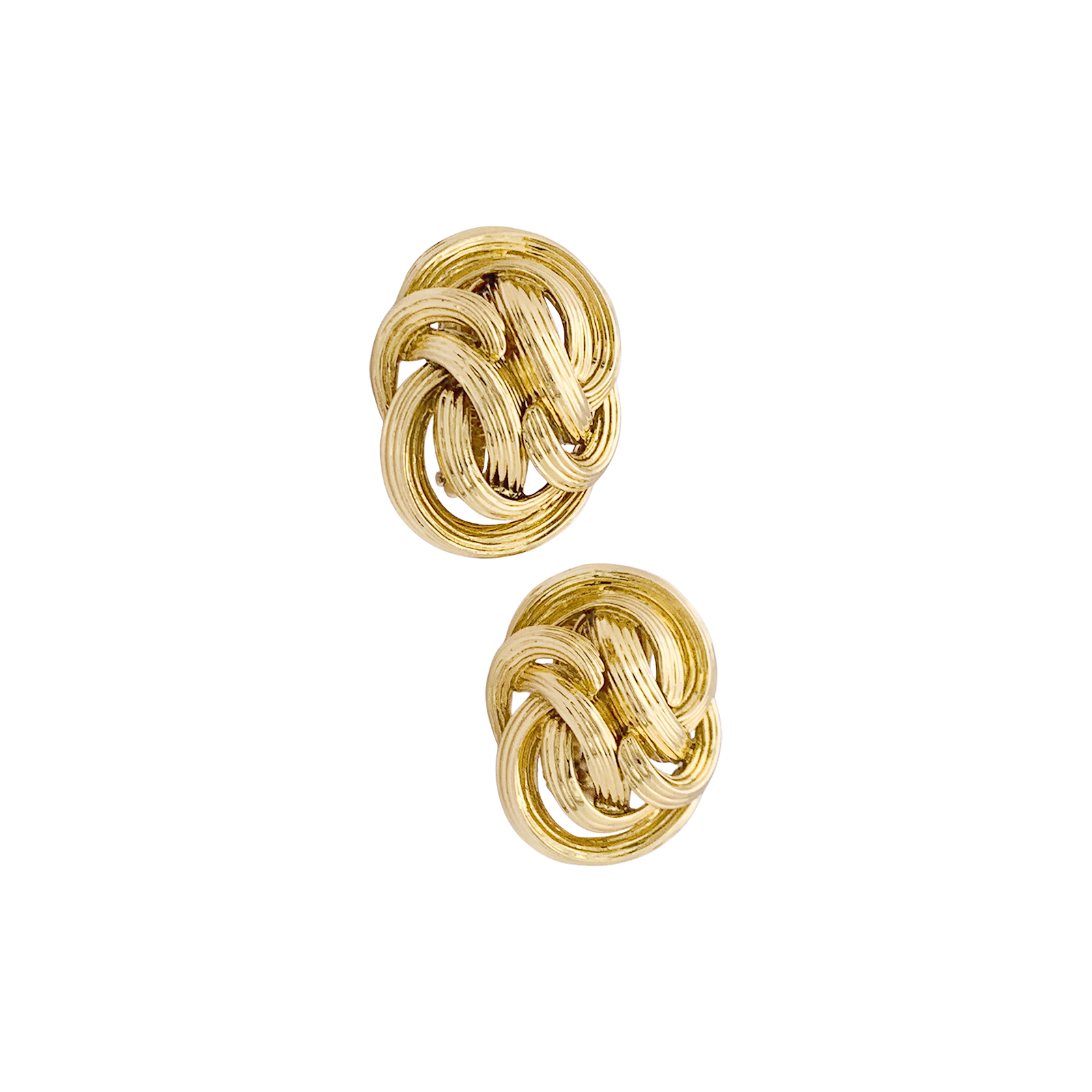Boucles d'oreilles TIFFANY & CO, or jaune. 2