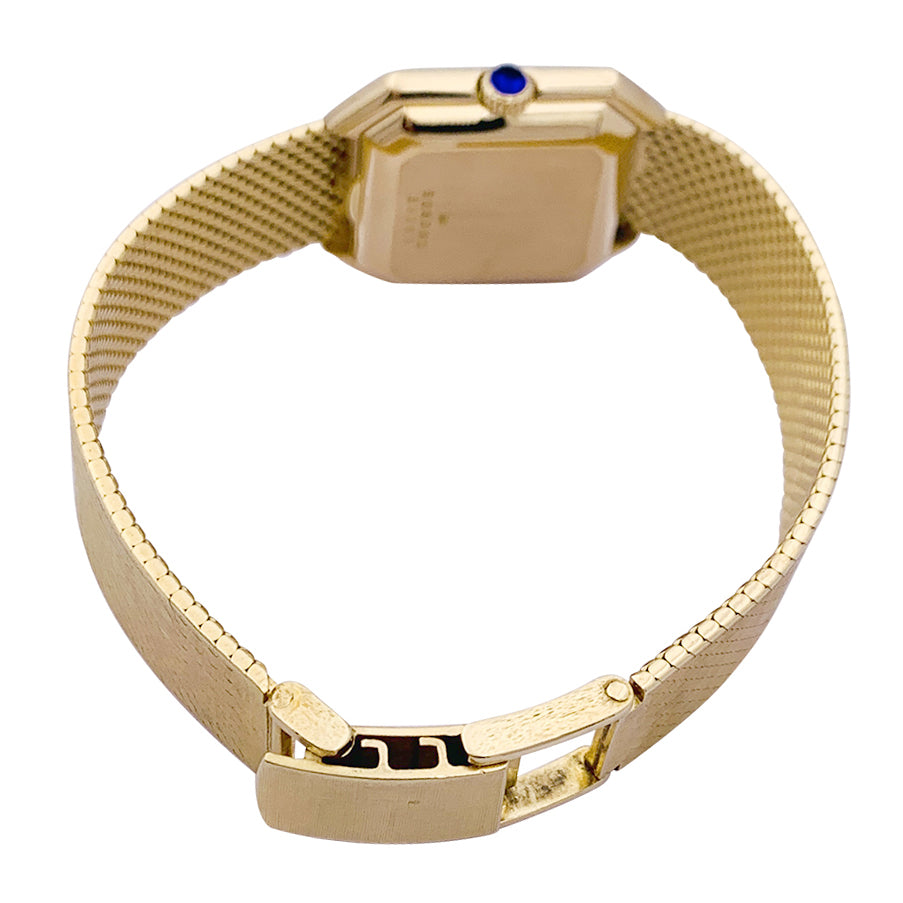 Montre vintage Baume & Mercier, or jaune. 3