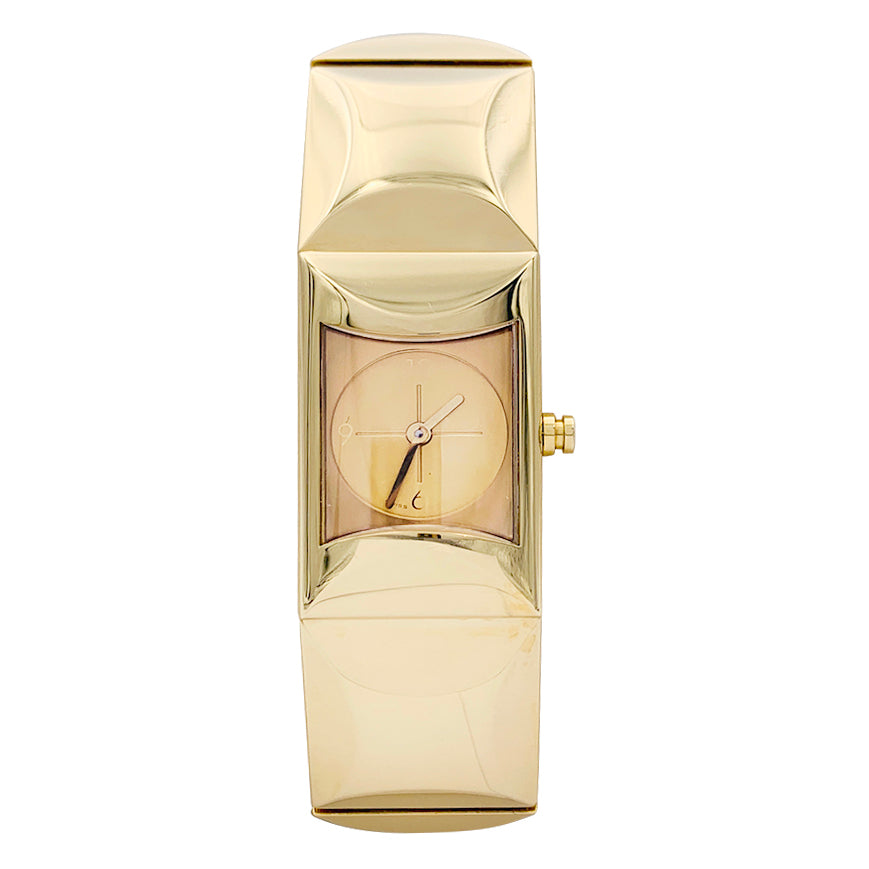 Montre Fred, "Cut", or jaune.
