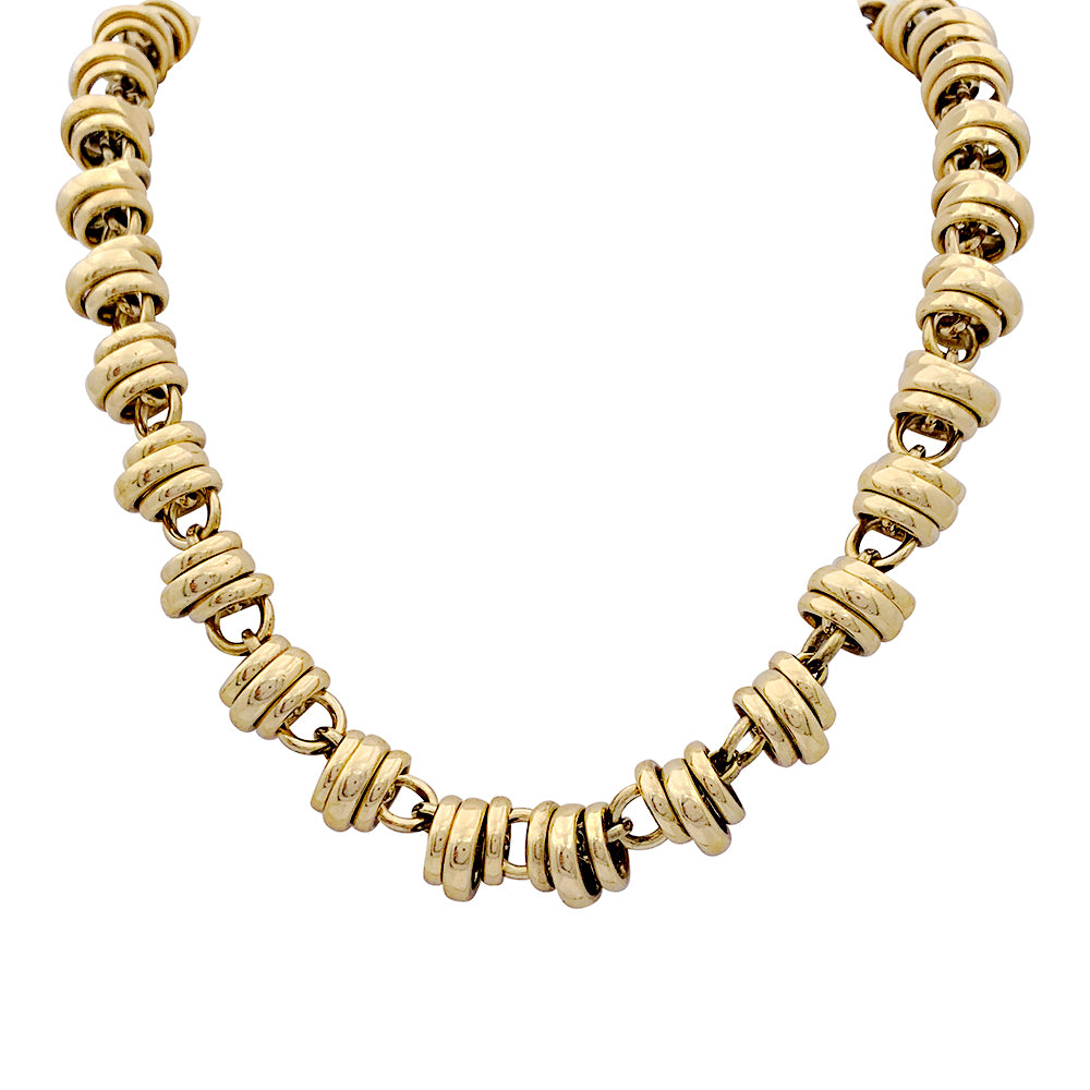 Collier Pomellato "Mille Cercles" or jaune. 1