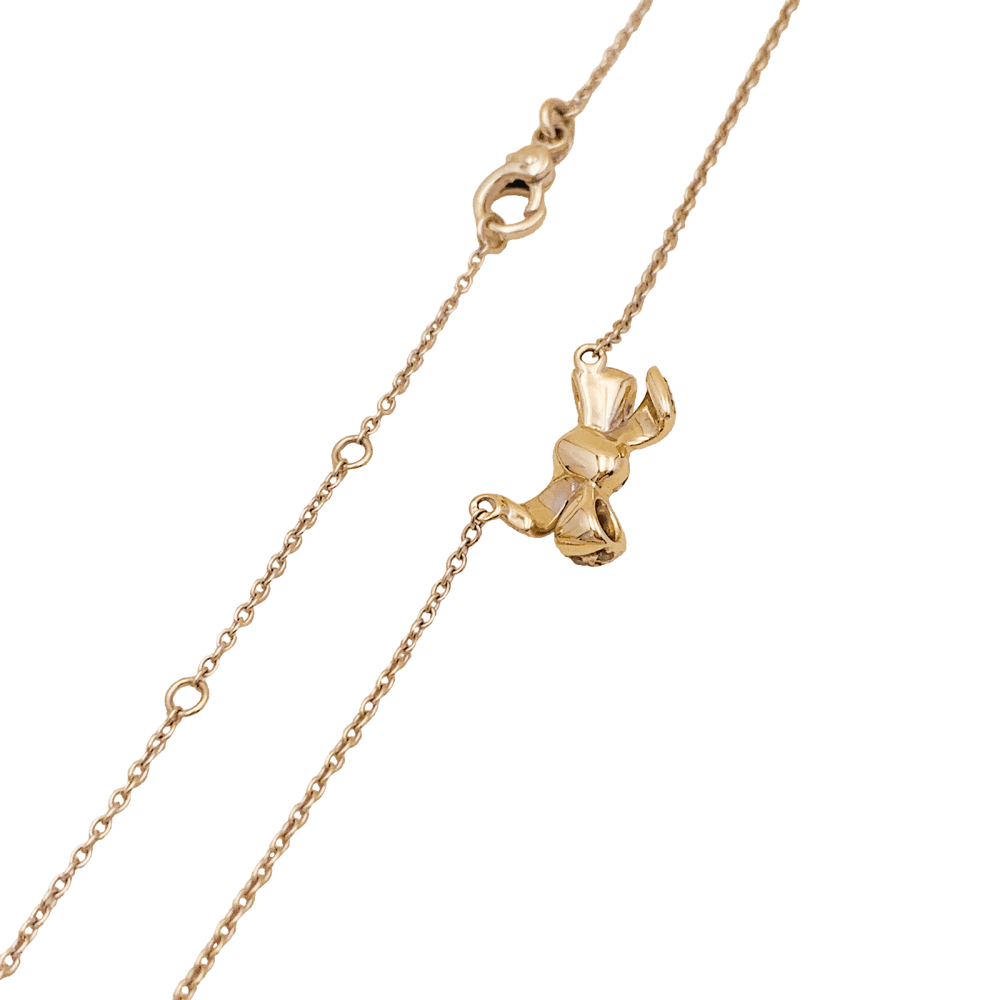 Collier Pomellato, "Forever", or naturel et diamants bruns. 5