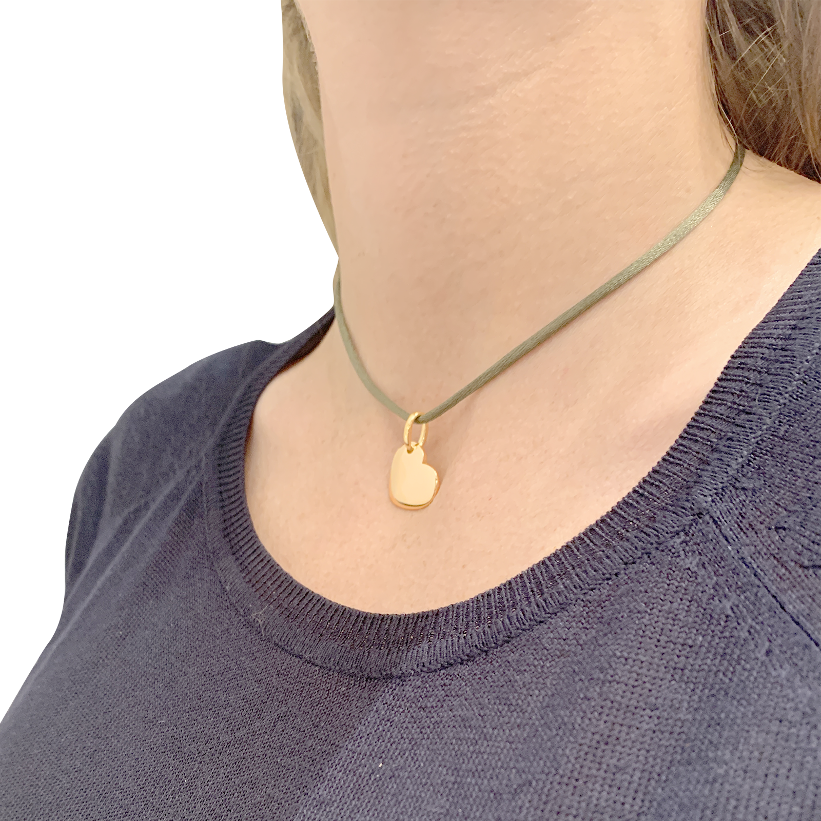 Pendentif Pomellato, "Coeur", en or rose et jaune. 4