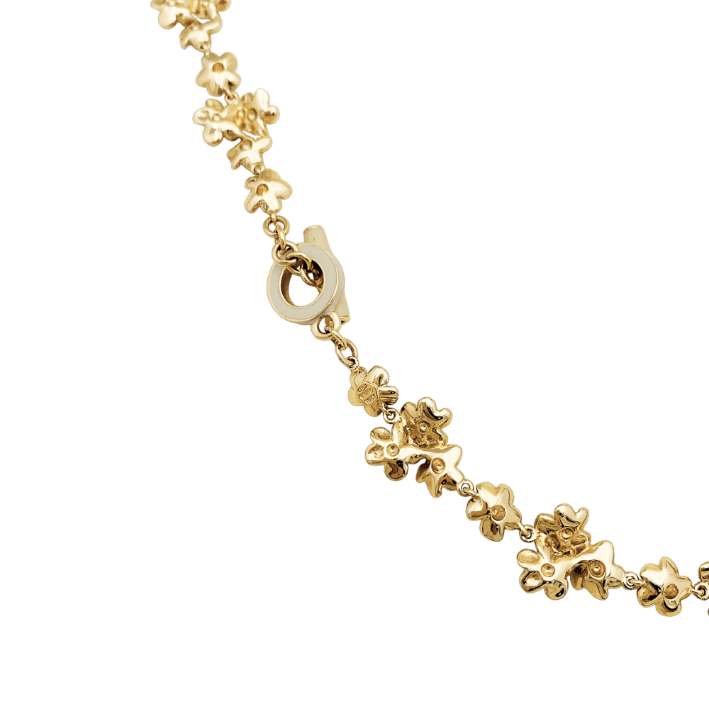 Collier Roberto Coin, émail, diamants. 4