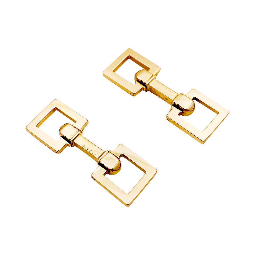 Boutons de manchette Cartier, or jaune. 1