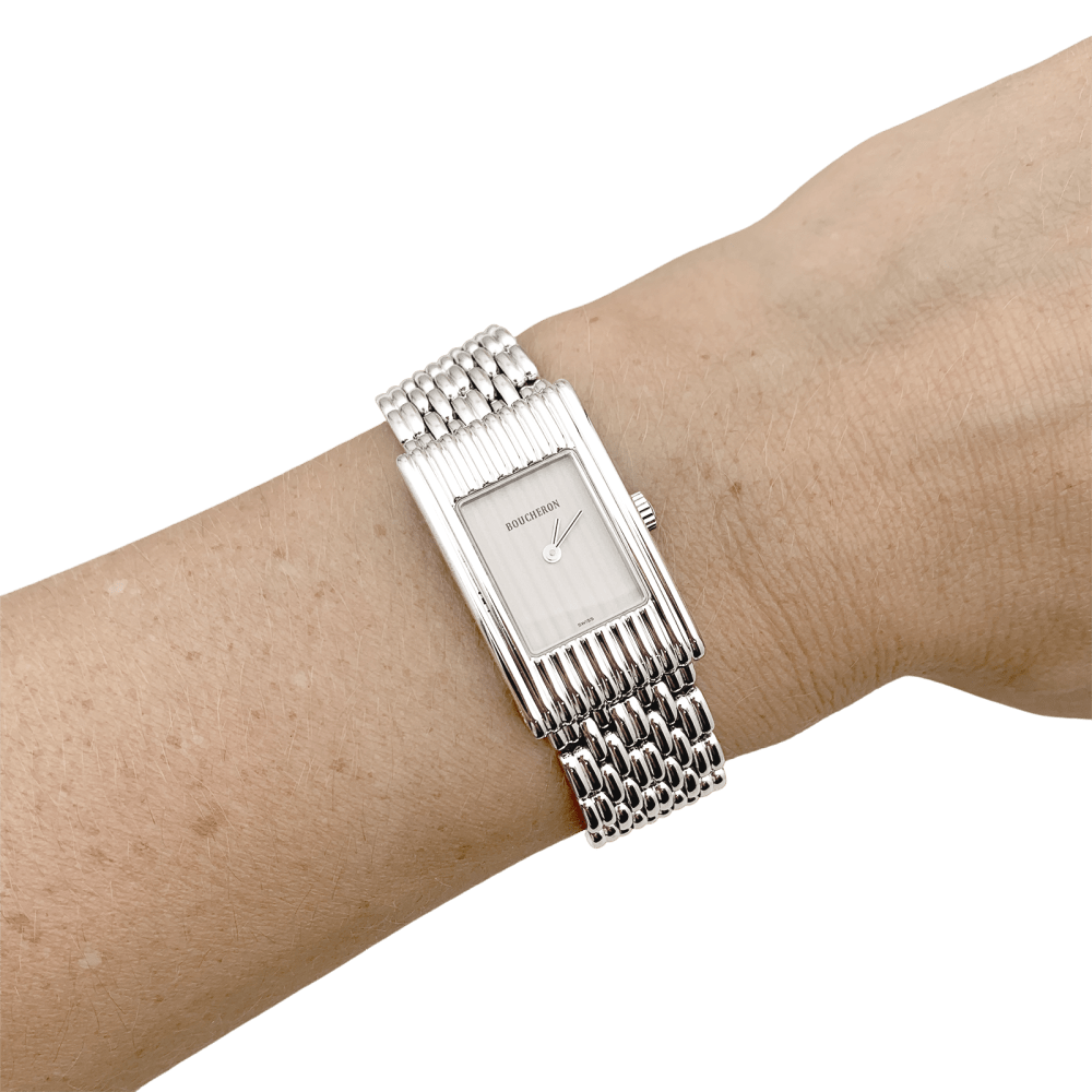 Montre Boucheron, "Reflet", acier. 5