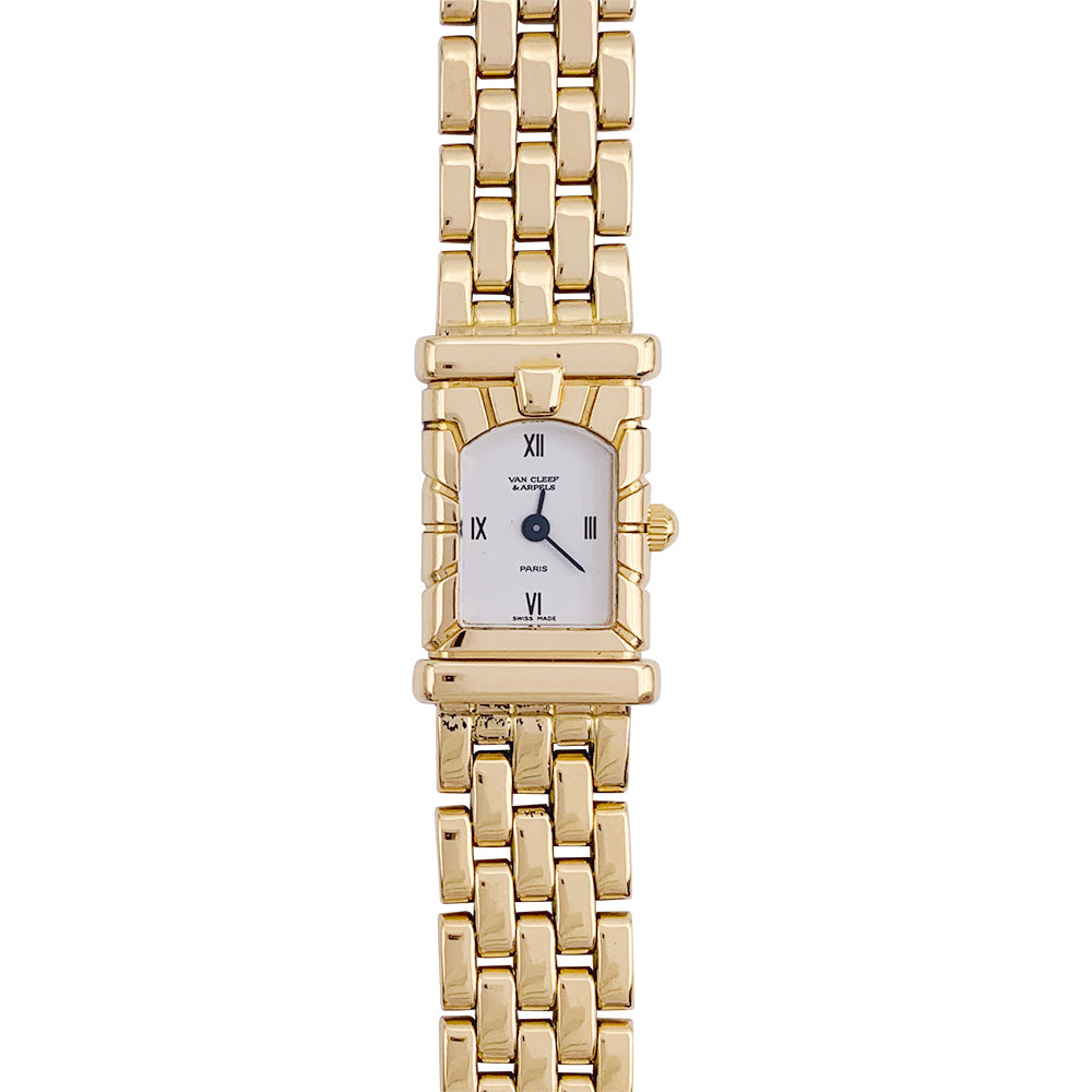 Montre Van Cleef & Arpels, "Façade", or jaune. 1