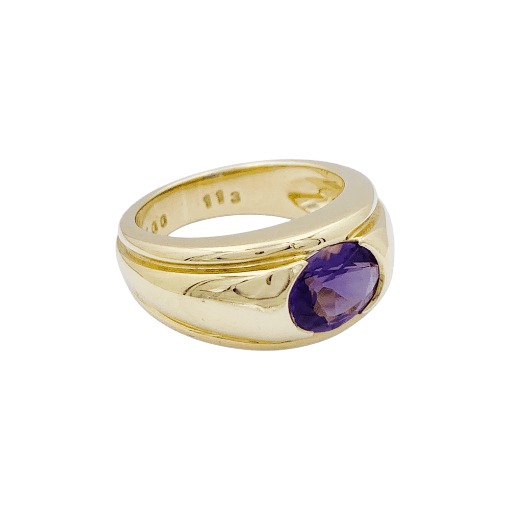Bague Boucheron, "Roxane", or jaune, améthyste. 2