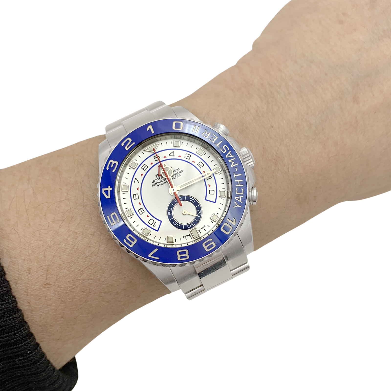 Montre Rolex "Yacht Master II" acier. 5