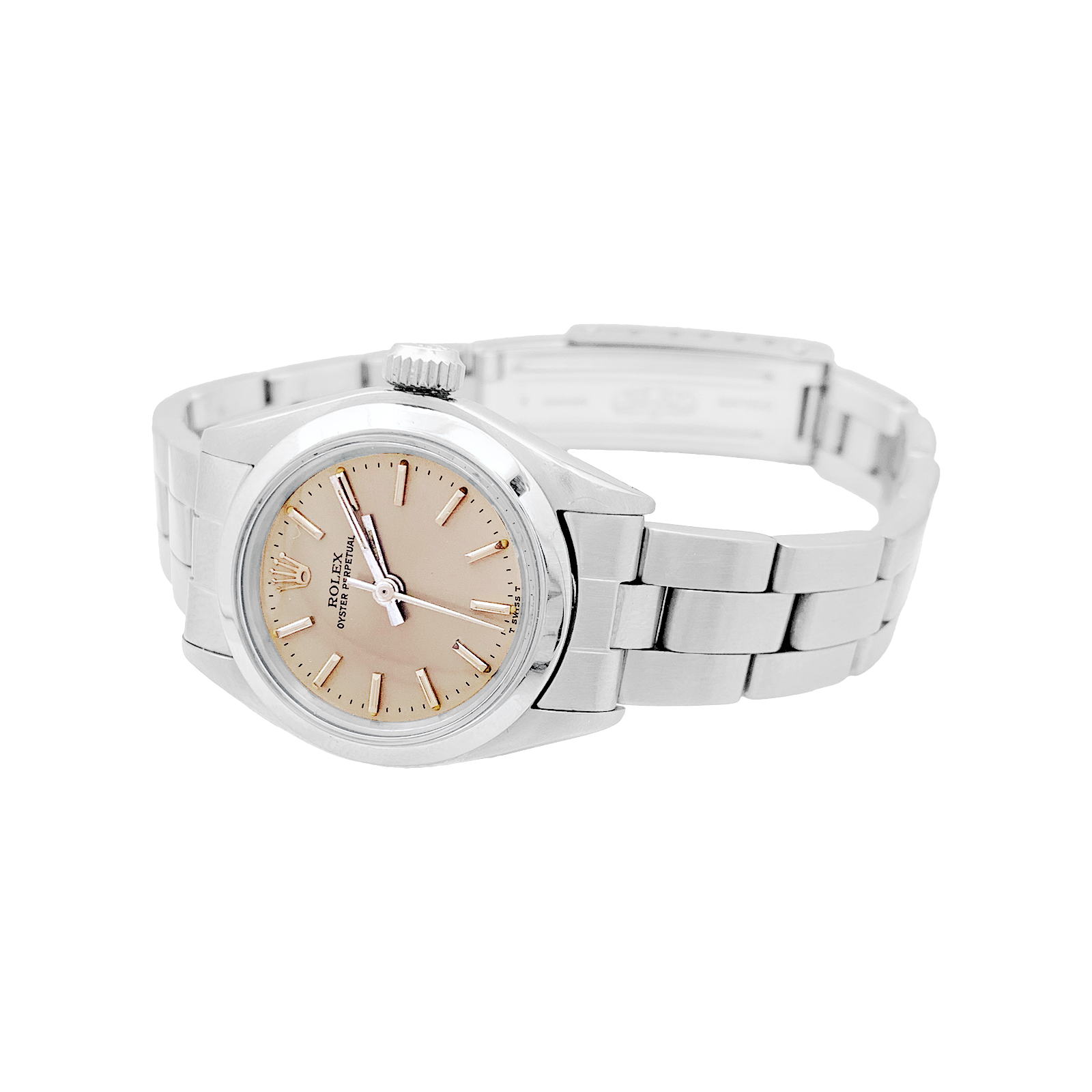 Montre Rolex, "Oyster Perpetual" acier. 2