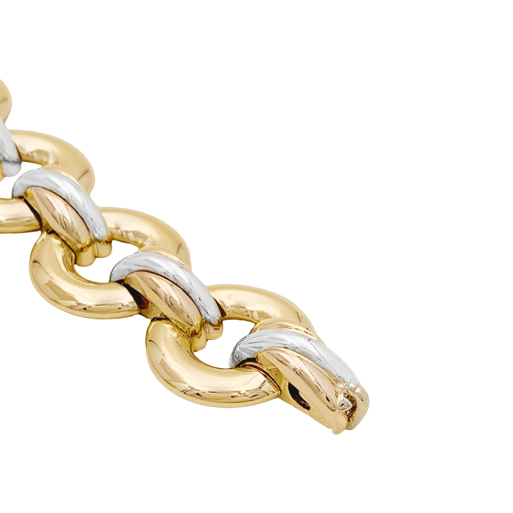 Bracelet Cartier, "Liens croisés Trinity", 3 ors. 4