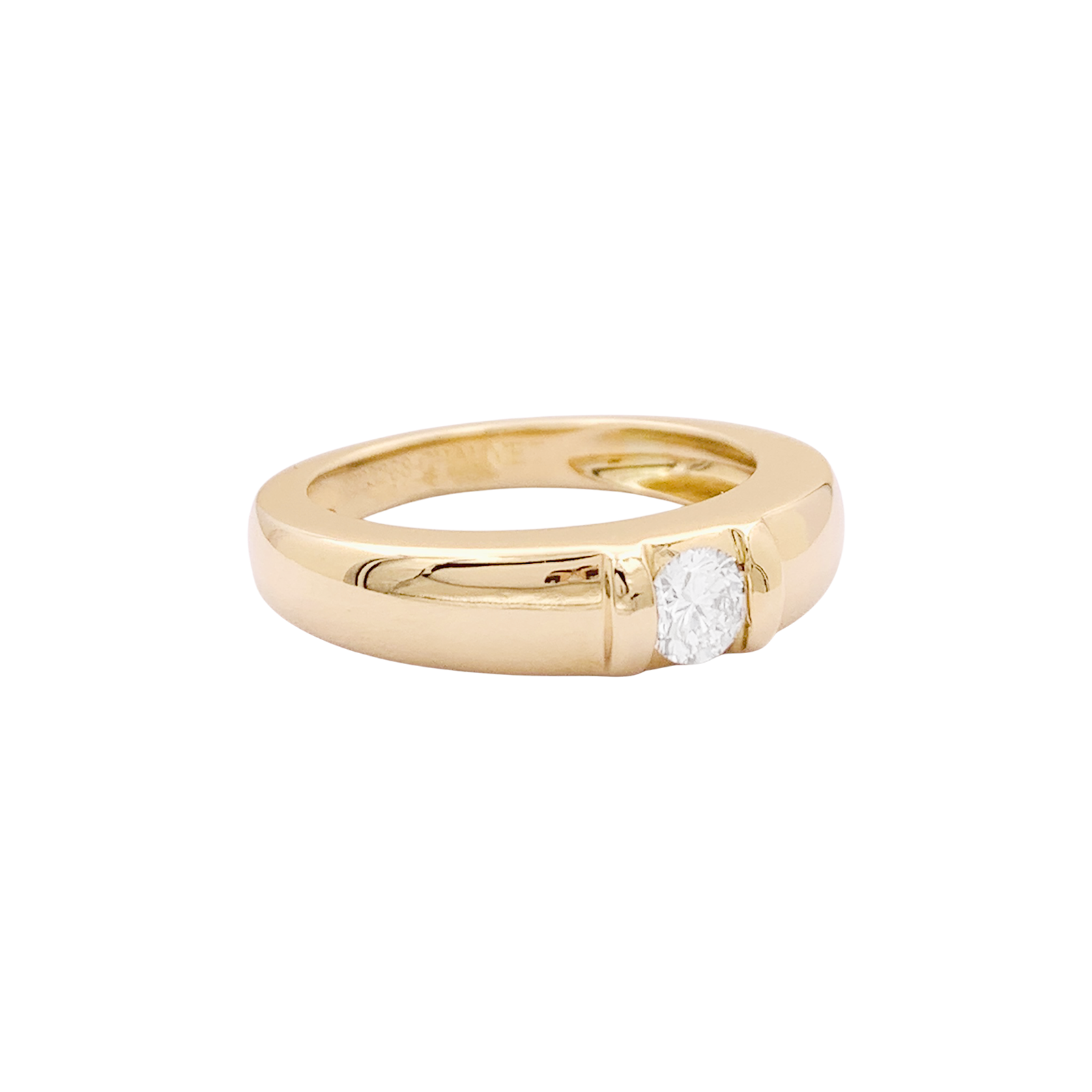 Bague Chaumet, "Gioia", or jaune, diamant. 2