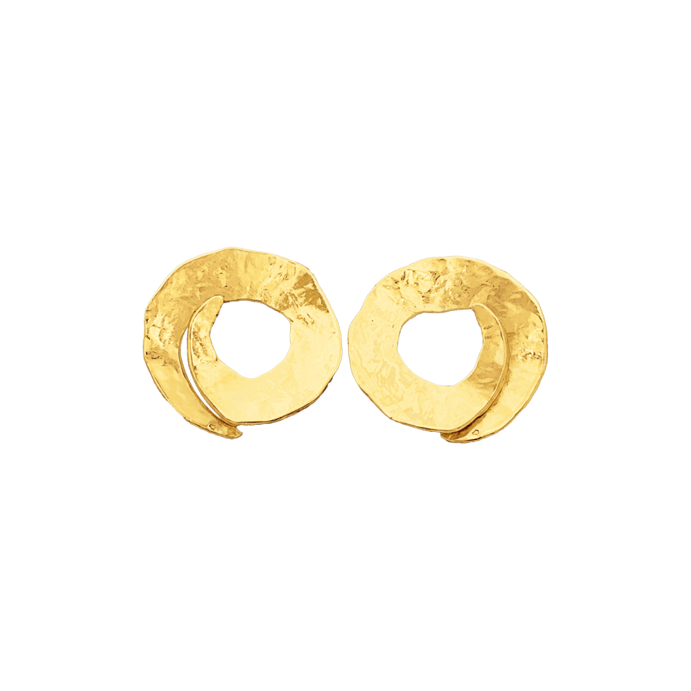 Boucles d'oreilles Arthus-Bertrand en or jaune. 4