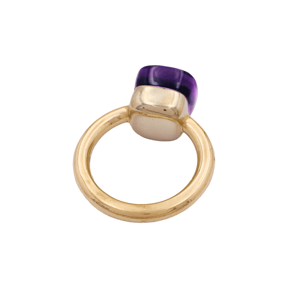 Bague Pomellato, collection "Nudo Classic", or rose et améthyste. 3